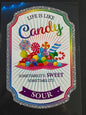 GLITTER UVDTF 35 CANDY
