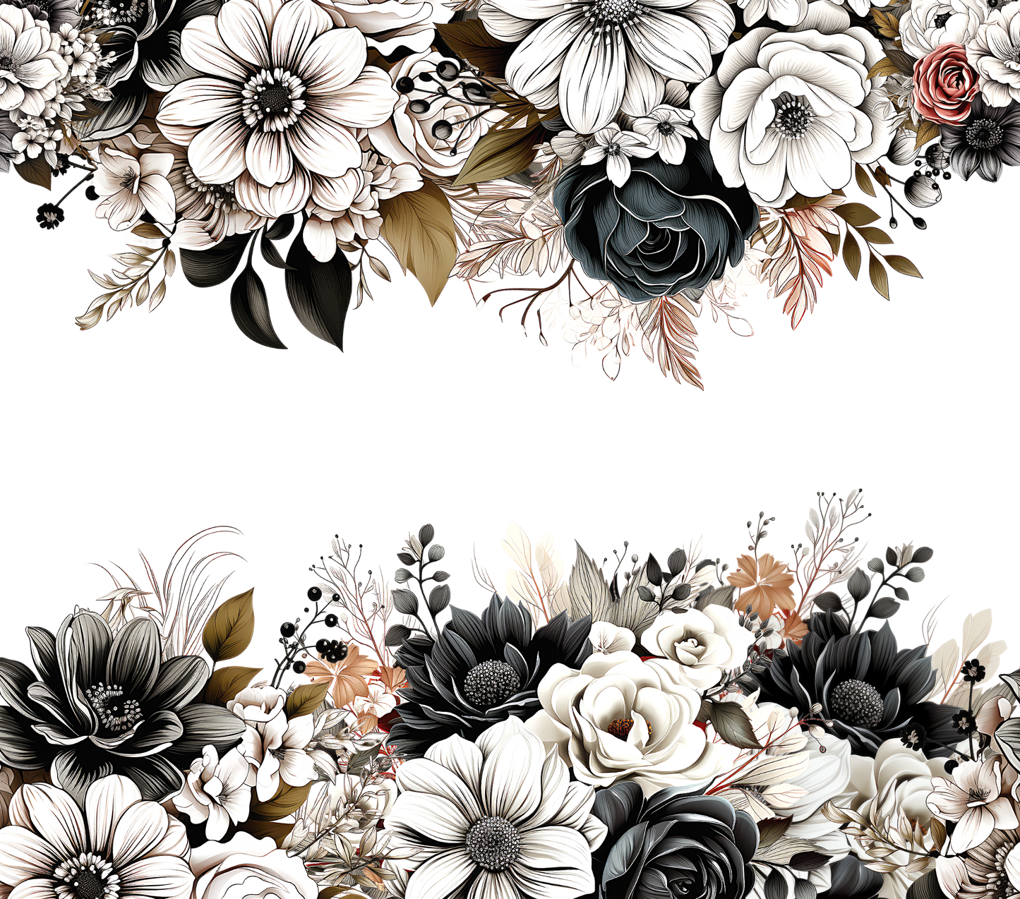 #20-14 9.3 x 8.2 Floral Wrap