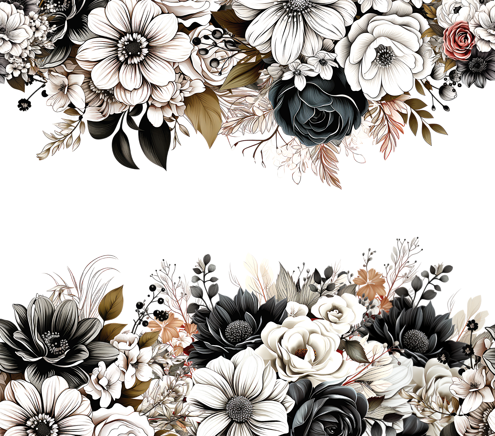 #20-14 9.3 x 8.2 Floral Wrap