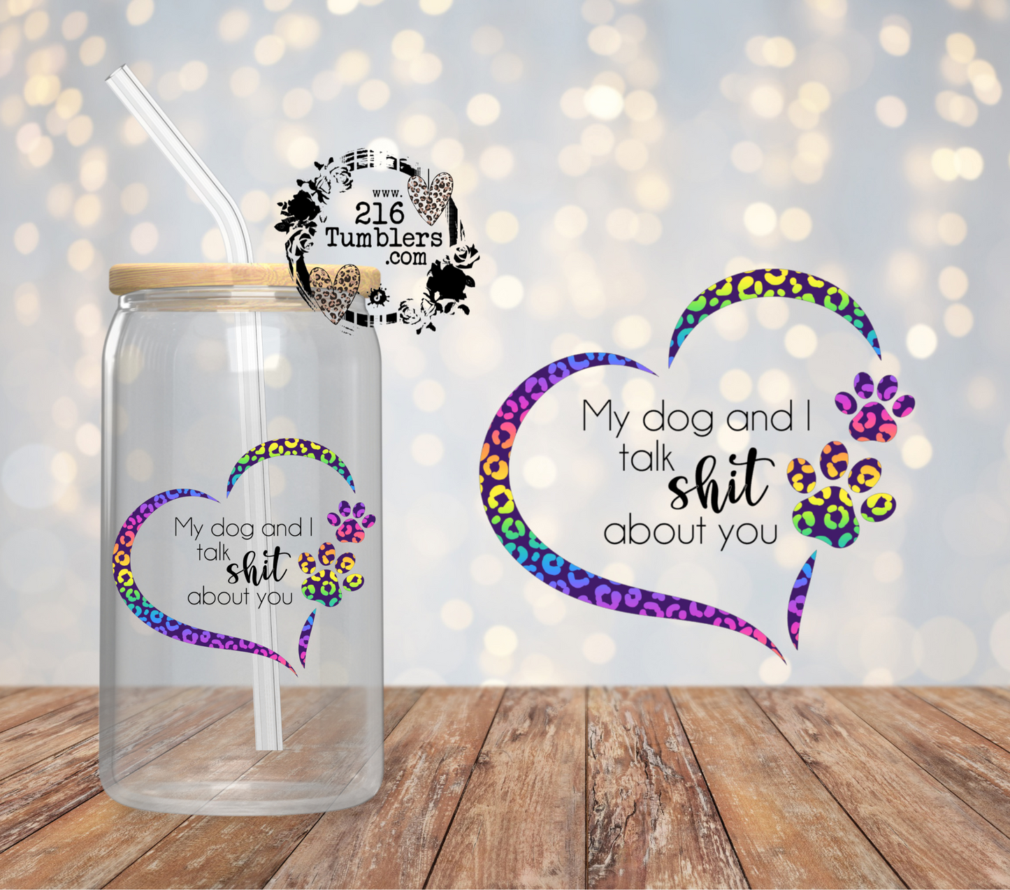 #D-70 My Dog and I talk Shit about You Decal