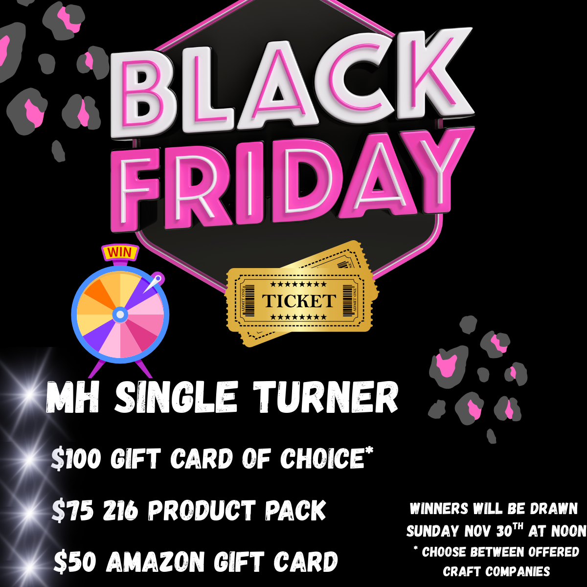 BLACK FRIDAY TICKET