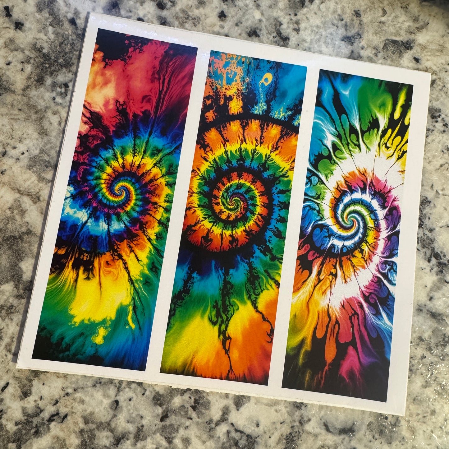 3 Tie Dye Pen Wraps