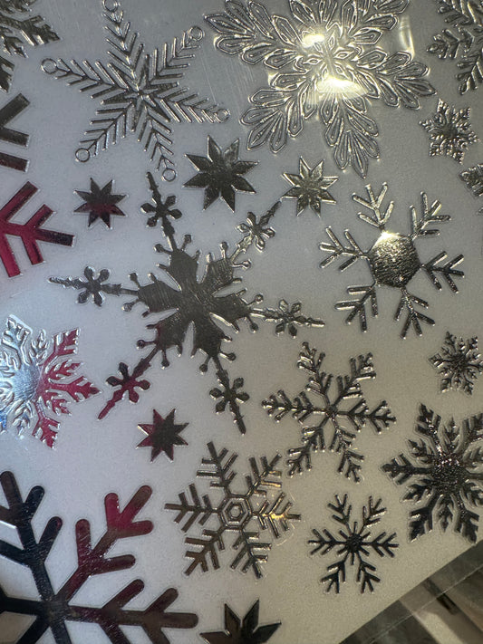 SILVER SNOWFLAKES