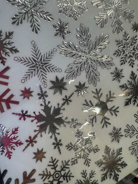 SILVER SNOWFLAKES