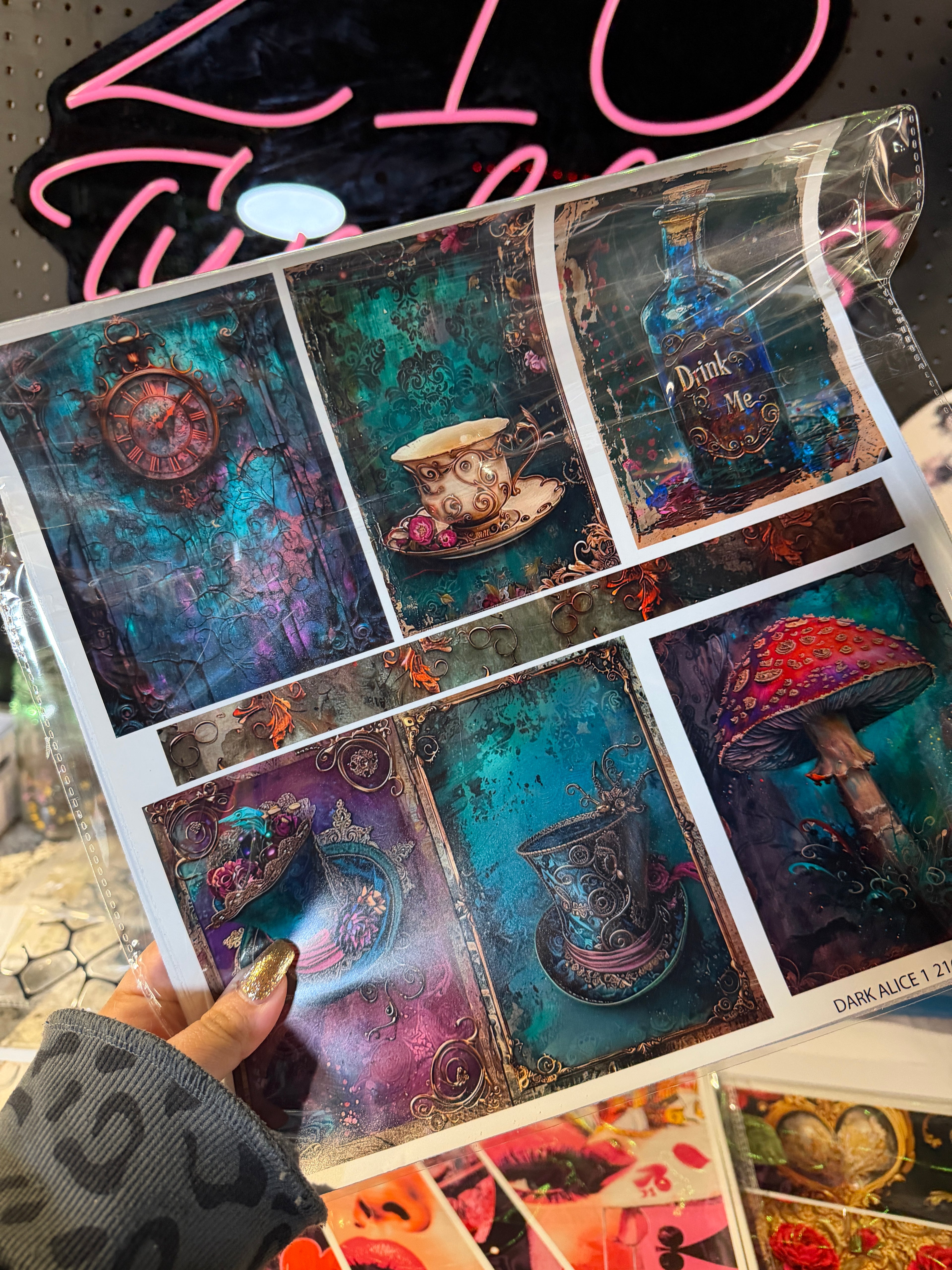 5 PACK OF MIXED MEDIA RANDOM IMAGES