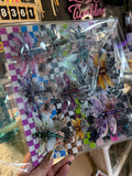 12 MOSTLY DISCONTINUED UVDTF 9X8 SHEETS  (20OZ SIZE)
