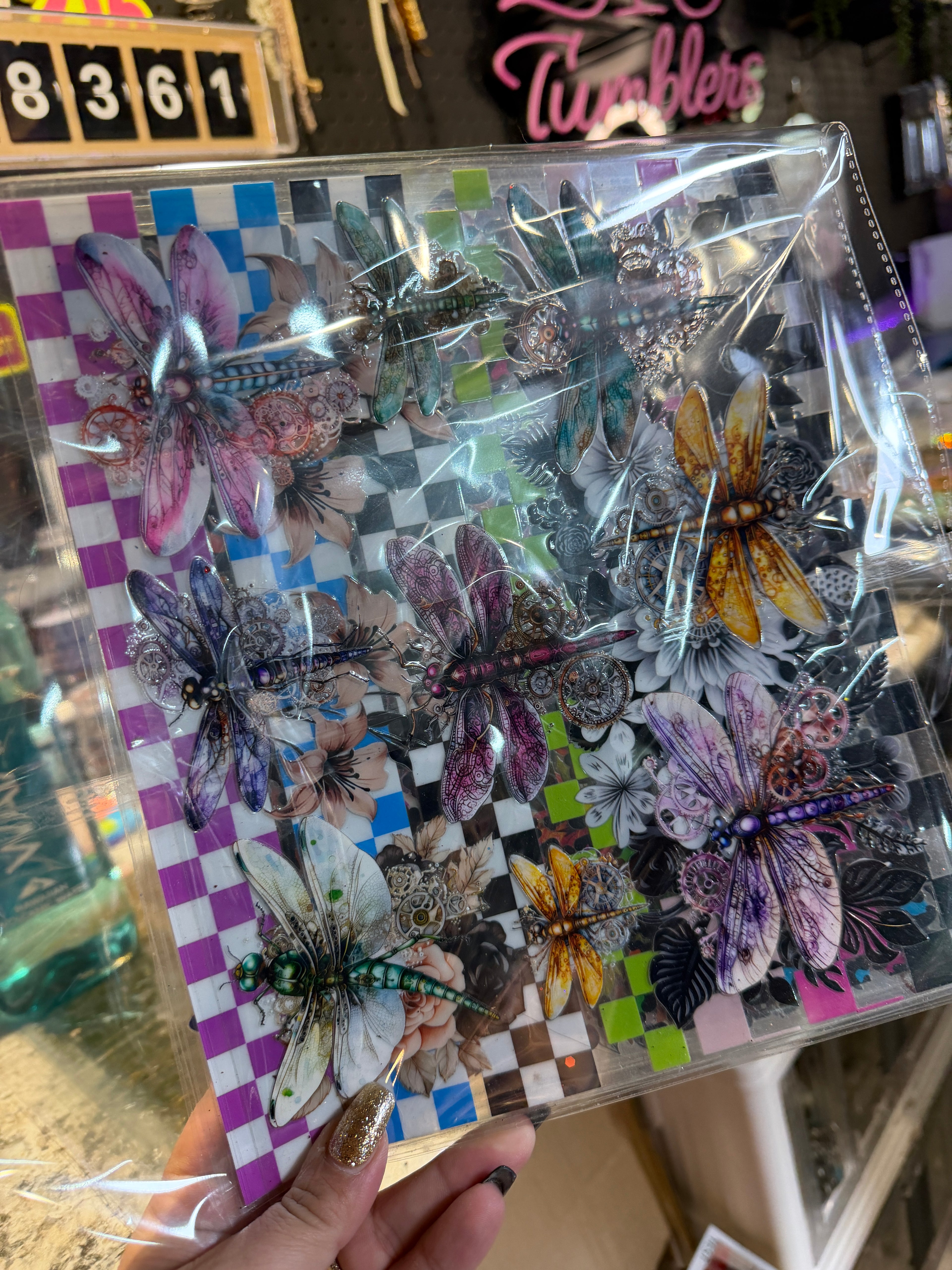 12 MOSTLY DISCONTINUED UVDTF 9X8 SHEETS  (20OZ SIZE)