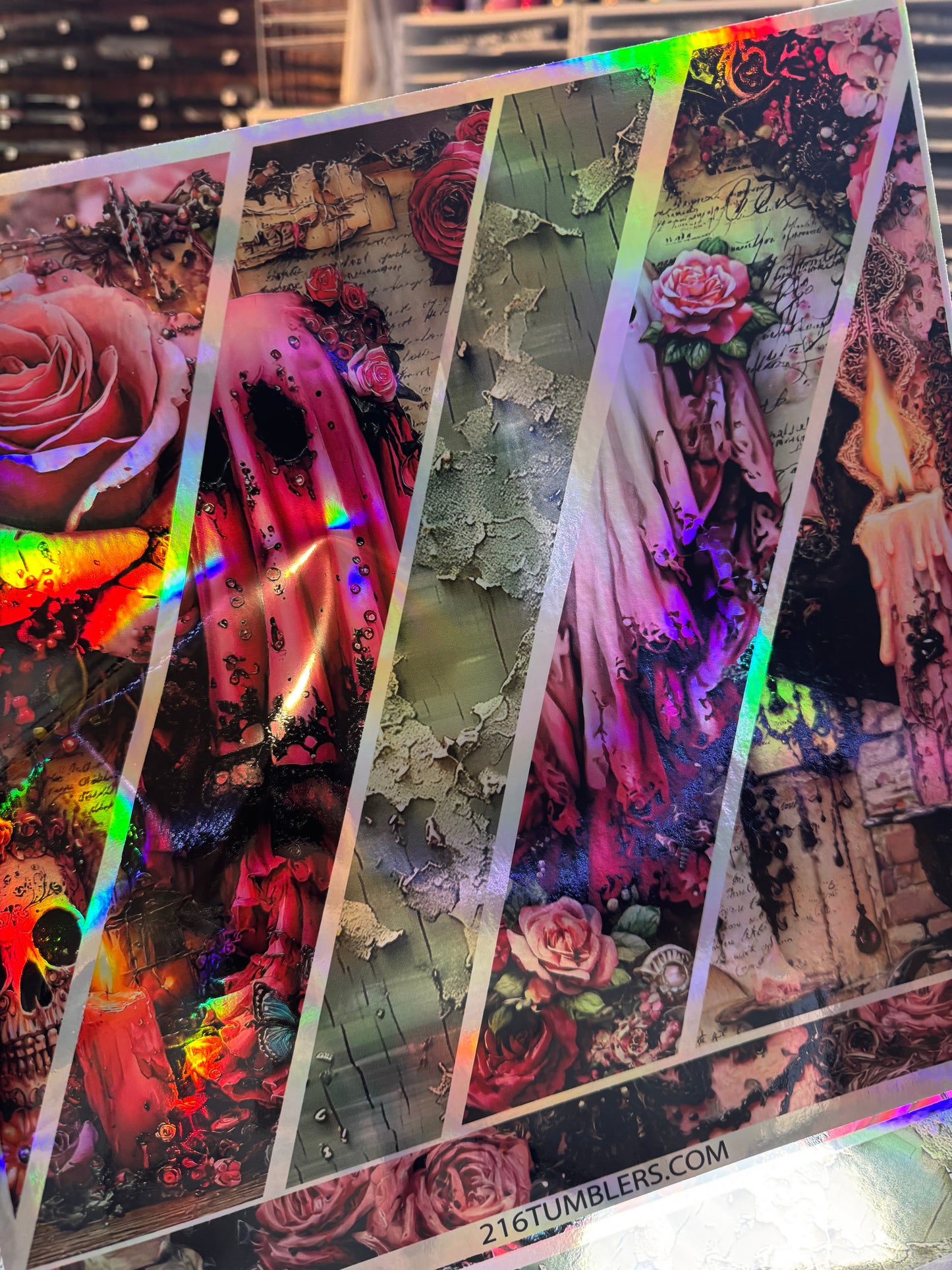 HOLOGRAPHIC MM 171  12X12 MIXED MEDIA