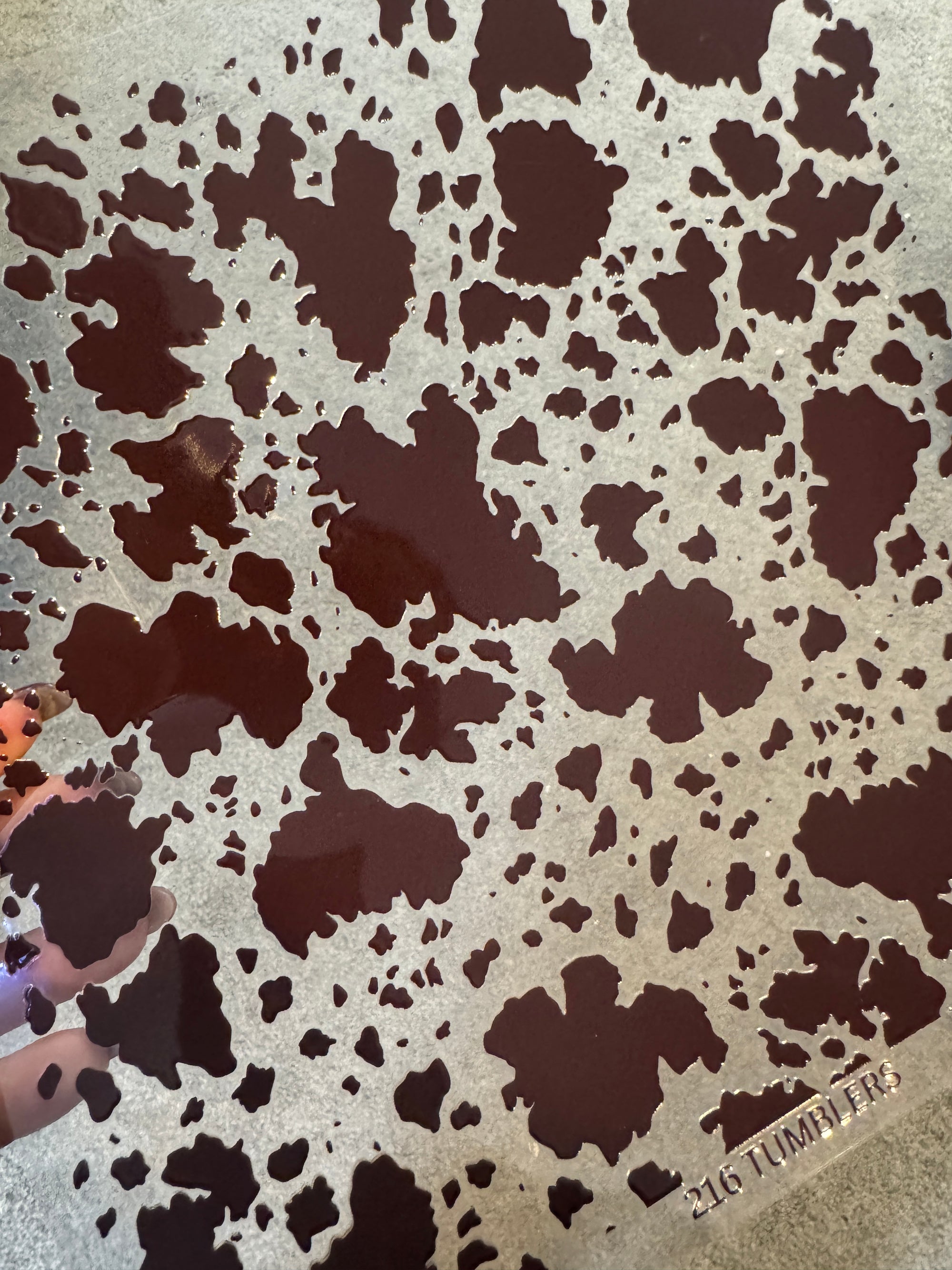 COW PRINT BROWN