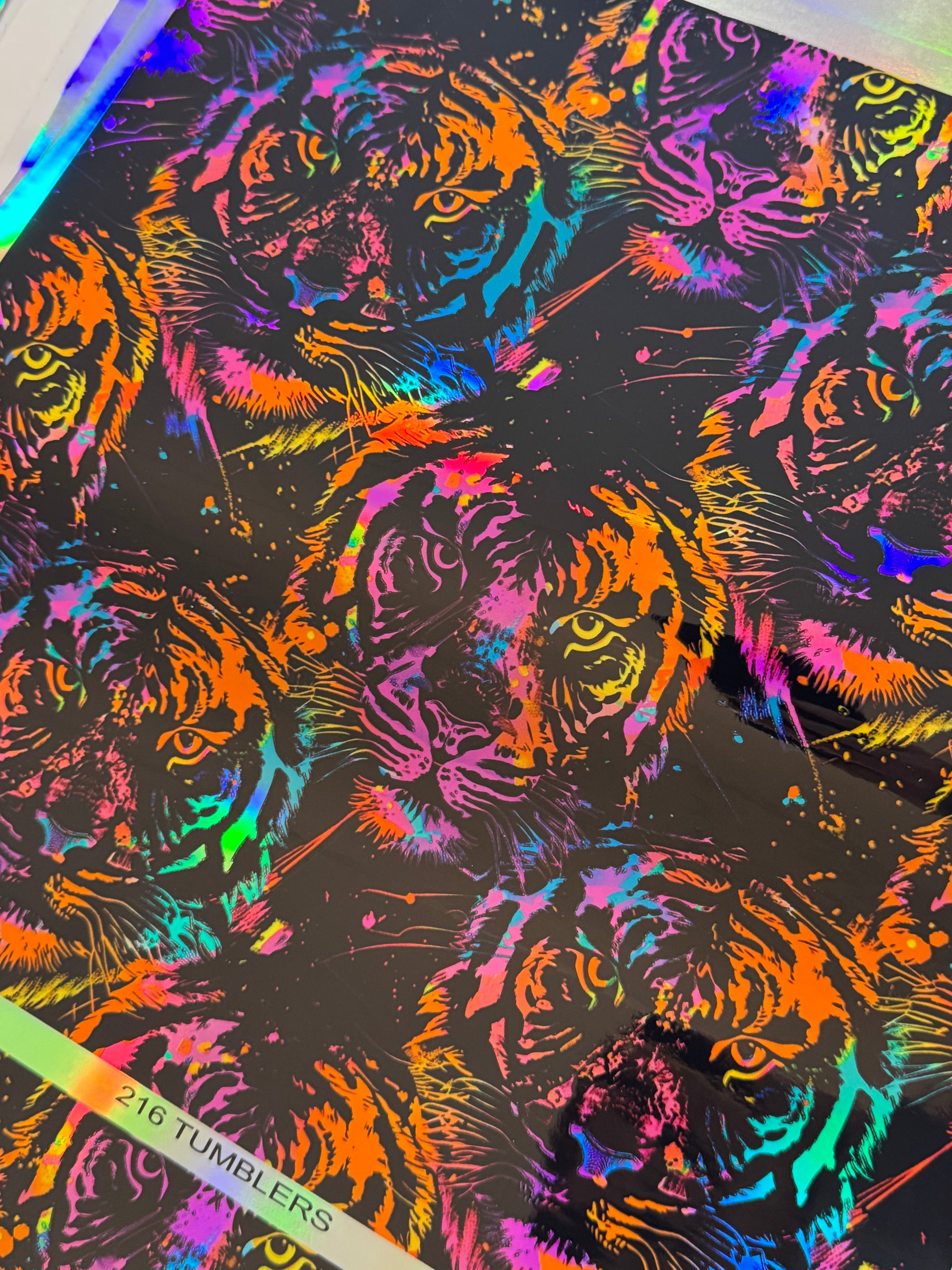 HOLOGRAPHIC CUSTOM 12X12