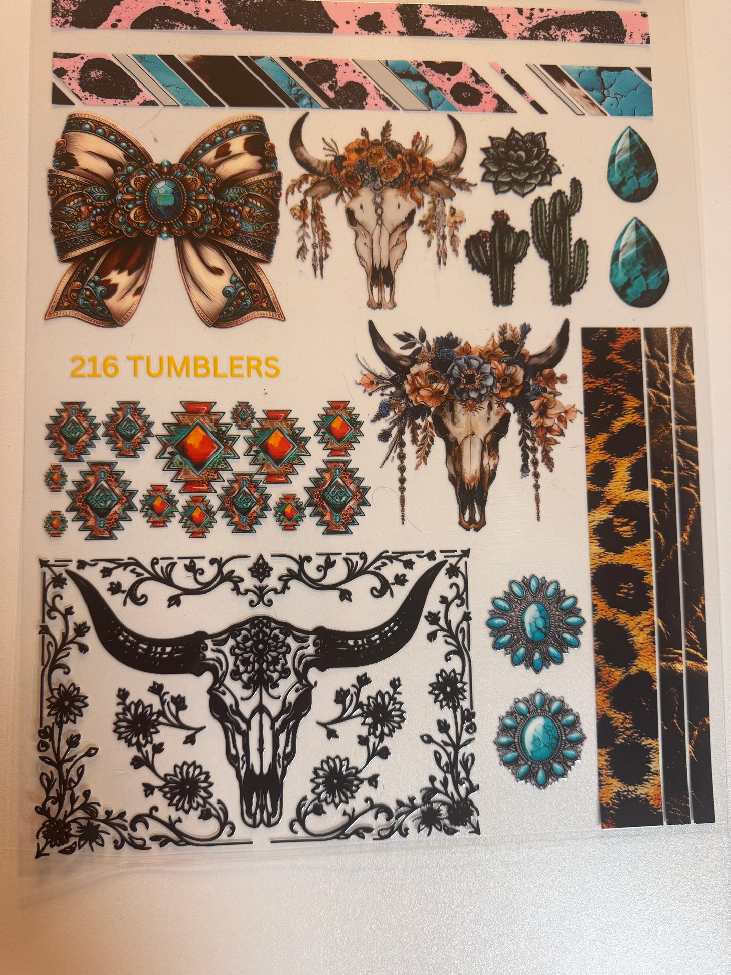 10x24 THEME SHEET - WESTERN ** READ **