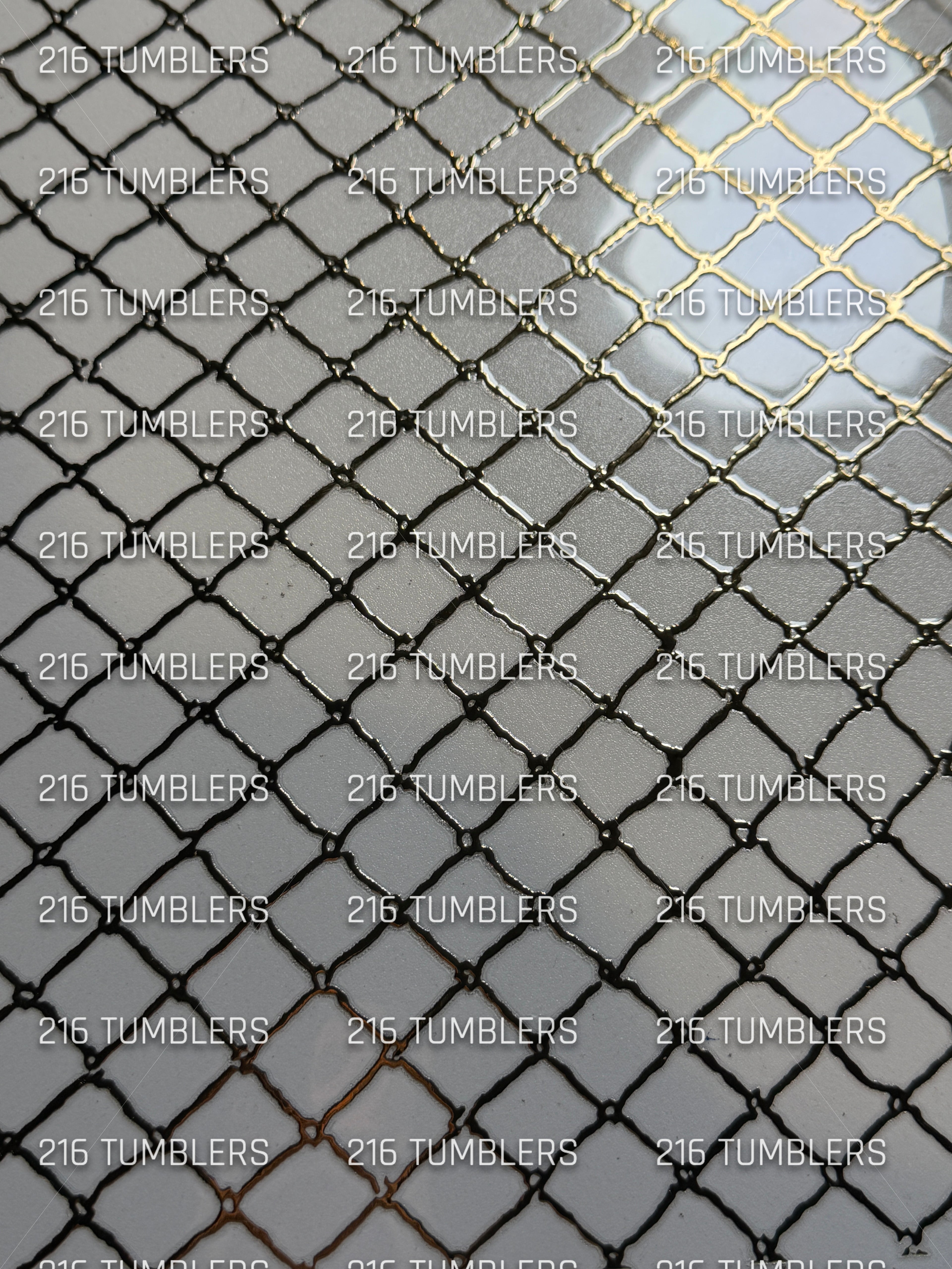 CHAMPAGNE GOLD GRID UVDTF