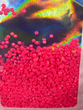 3mm RESIN RHINESTONES SOLID ROSE JELLY