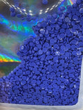 3mm RESIN RHINESTONES SOLID SAPPHIRE JELLY