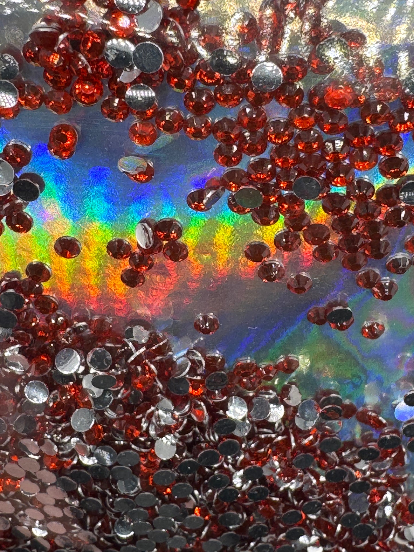 3mm RESIN RHINESTONES SUN SILVER BACK