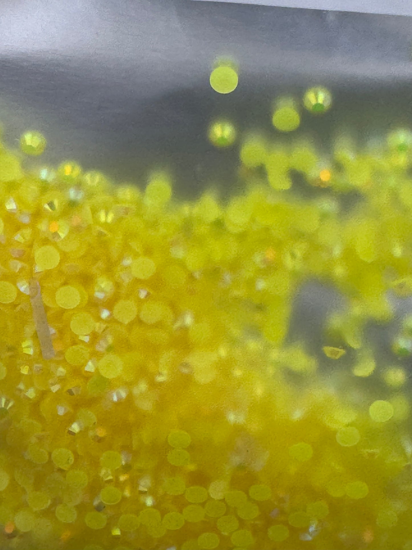 3mm RESIN RHINESTONES CITRINE AB JELLY