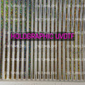 GOLD GLITTER HOLOGRAPHIC PINSTRIPES UVDTF 11.25X11.25