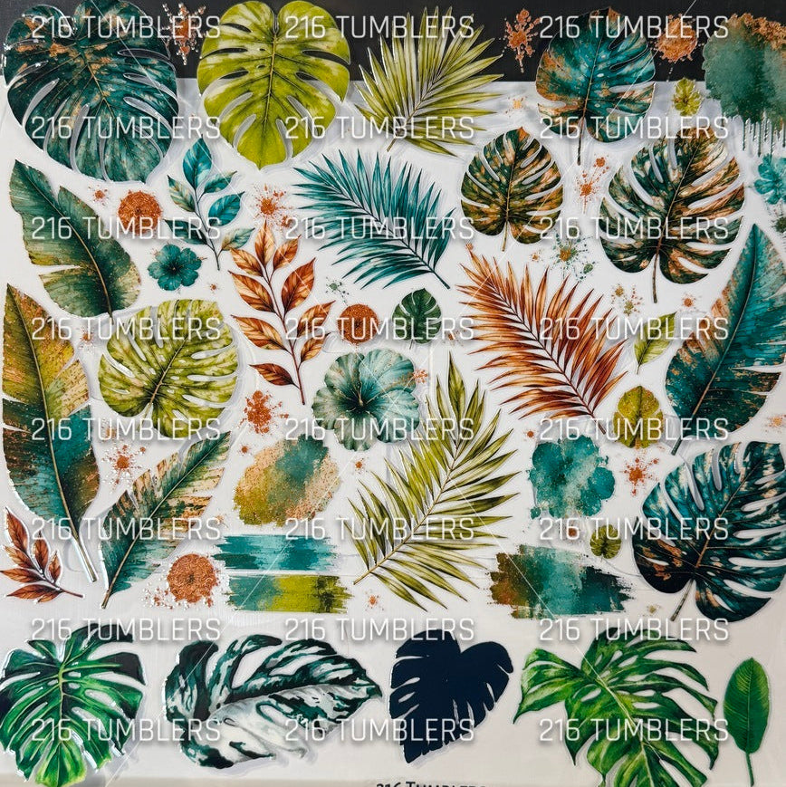 1169 SHADES OF GREENS - MONSTERA