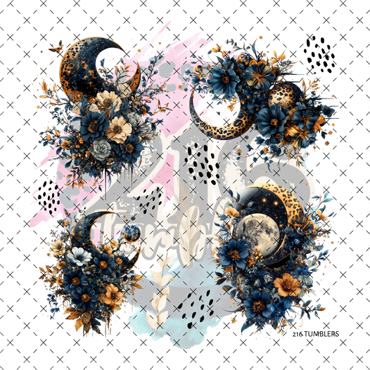 10X10-92 LEOPARD MOON