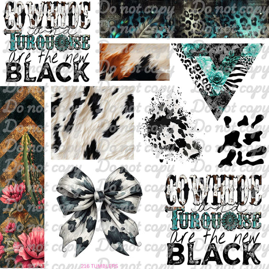 669 COWHIDE IS THE NEW BLACK