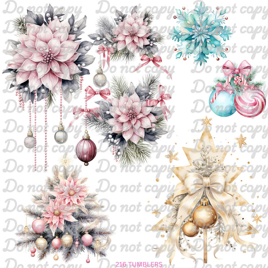 675 FLORAL CHRISTMAS