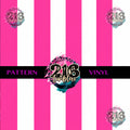 PINK/WHITE STRIPE HELPER 32 TIPSY