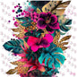 7X7 25 TROPICAL FLOWER