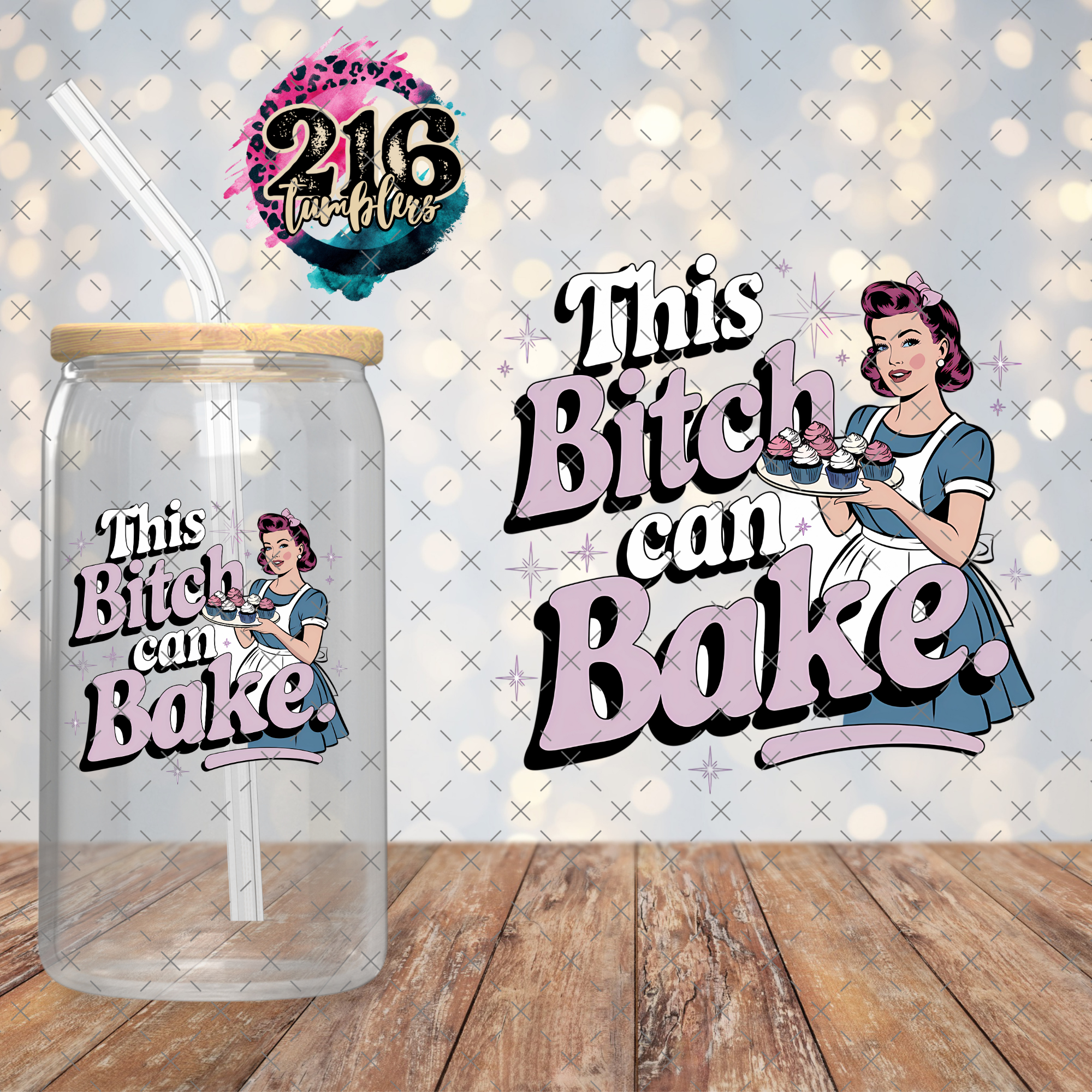 D 376 THIS BITCH CAN BAKE
