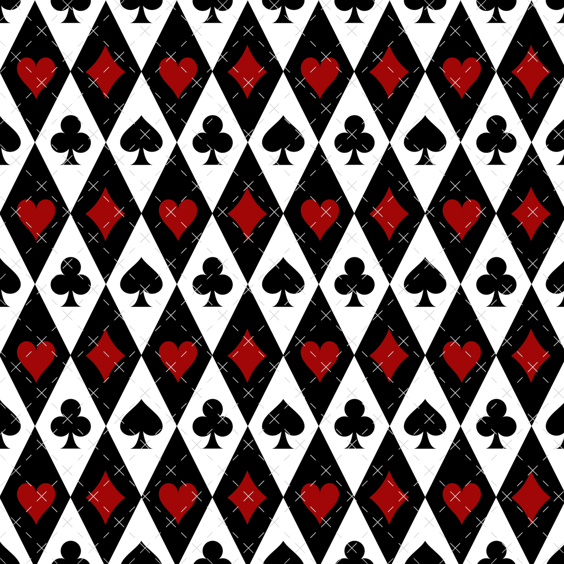 ARGYLE CARDS WRAP - 216 Tumblers