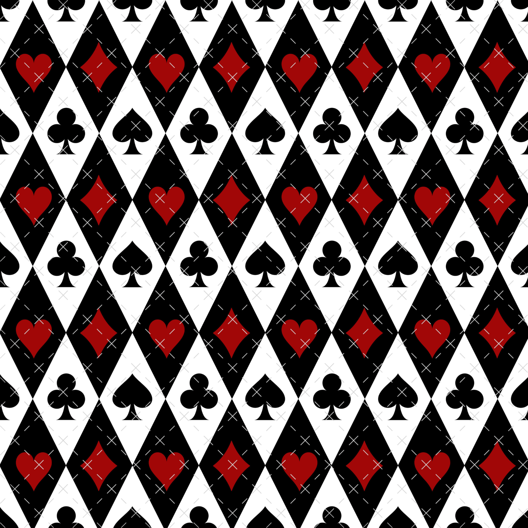 ARGYLE CARDS WRAP - 216 Tumblers