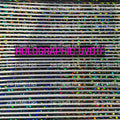 BLACK SHARDS HOLOGRAPHIC PINSTRIPES UVDTF 11.25X11.25 - 216 Tumblers