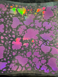 BRIGHT PURPLE HOLOGRAPHIC COWHIDE - 216 Tumblers