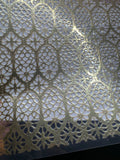 CHAMPAGNE GOLD ORNATE STAINED GLASS - 216 Tumblers