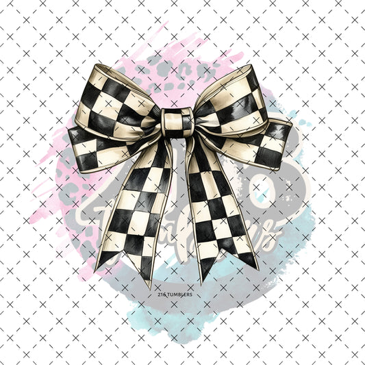 D 362 Checkered Bow