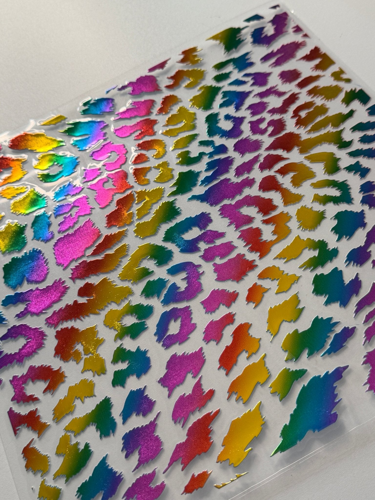 CHROME RAINBOW LEOPARD - 216 Tumblers