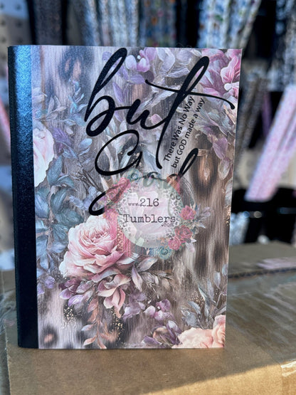 COMPOSITION BOOK VINYL - BUT GOD - 216 Tumblers