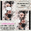 COMPOSITION BOOK VINYL - FLOWERS - 216 Tumblers
