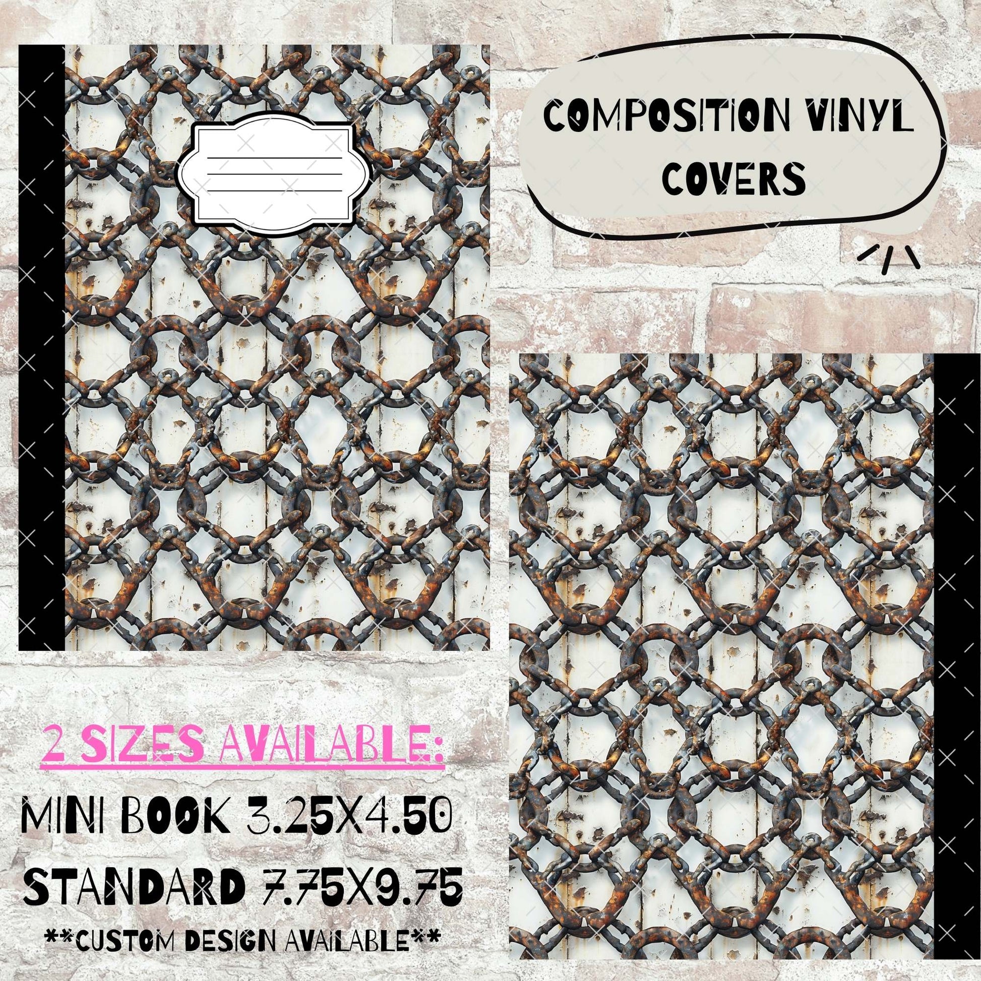 COMPOSITION BOOK VINYL - IRON GATE - 216 Tumblers