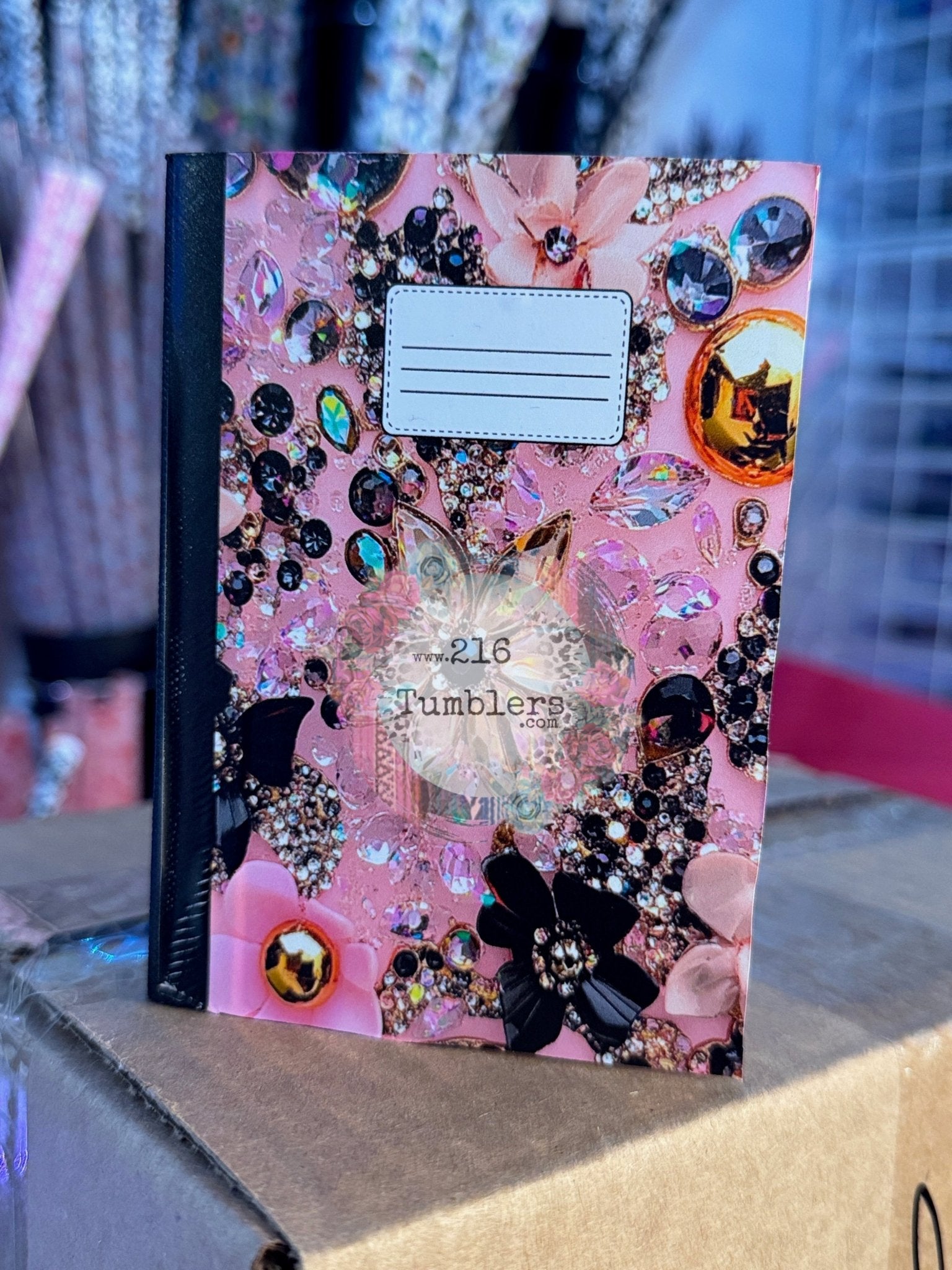 COMPOSITION BOOK VINYL - JEWELS - 216 Tumblers