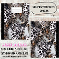 COMPOSITION BOOK VINYL - SNOW LEOPARD - 216 Tumblers