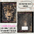 COMPOSITION BOOK VINYL - TIGER/LEOPARD - 216 Tumblers
