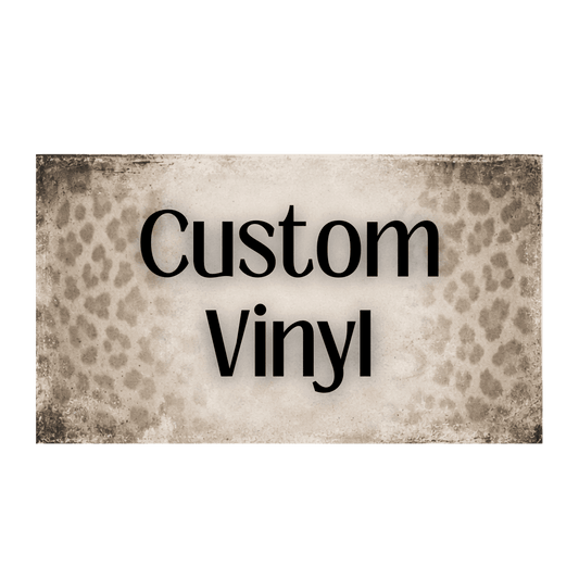 CUSTOM VINYL - 216 Tumblers