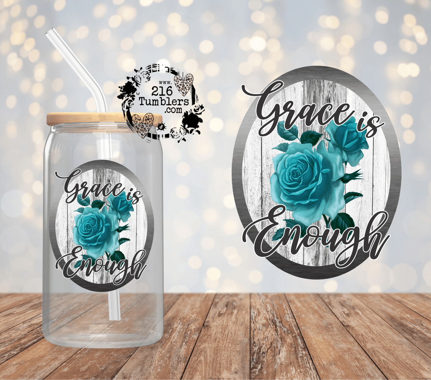 D - 121 Grace Is Enough - 216 Tumblers