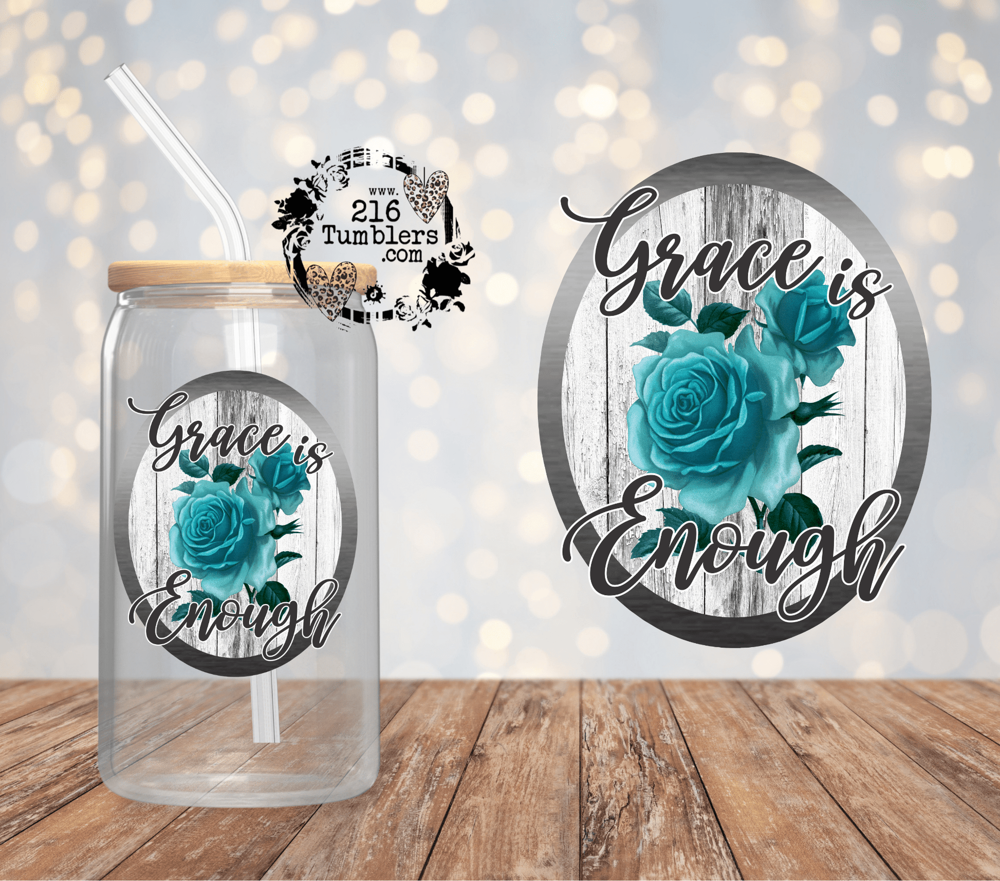 D - 121 Grace Is Enough - 216 Tumblers