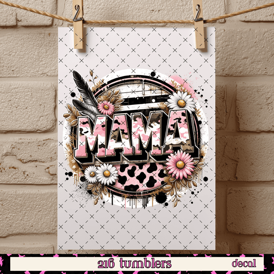 D 294 MAMA ROUND - 216 Tumblers