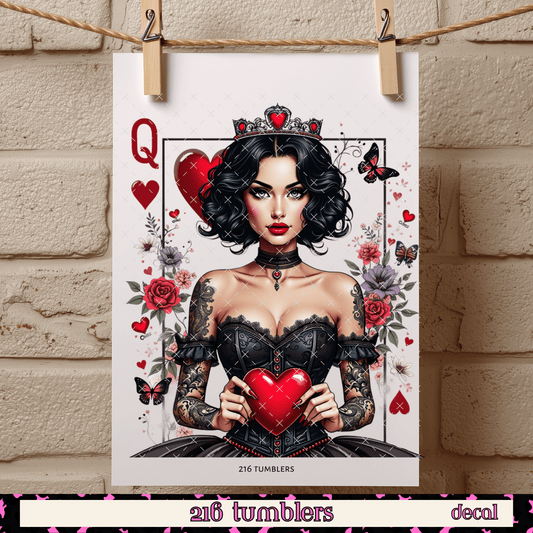 D 360 Queen of Hearts - 216 Tumblers
