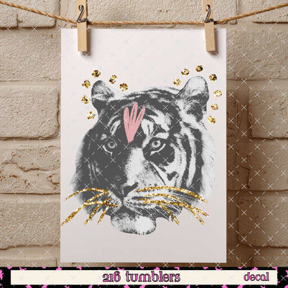 D 381 TIGER KING - 216 Tumblers