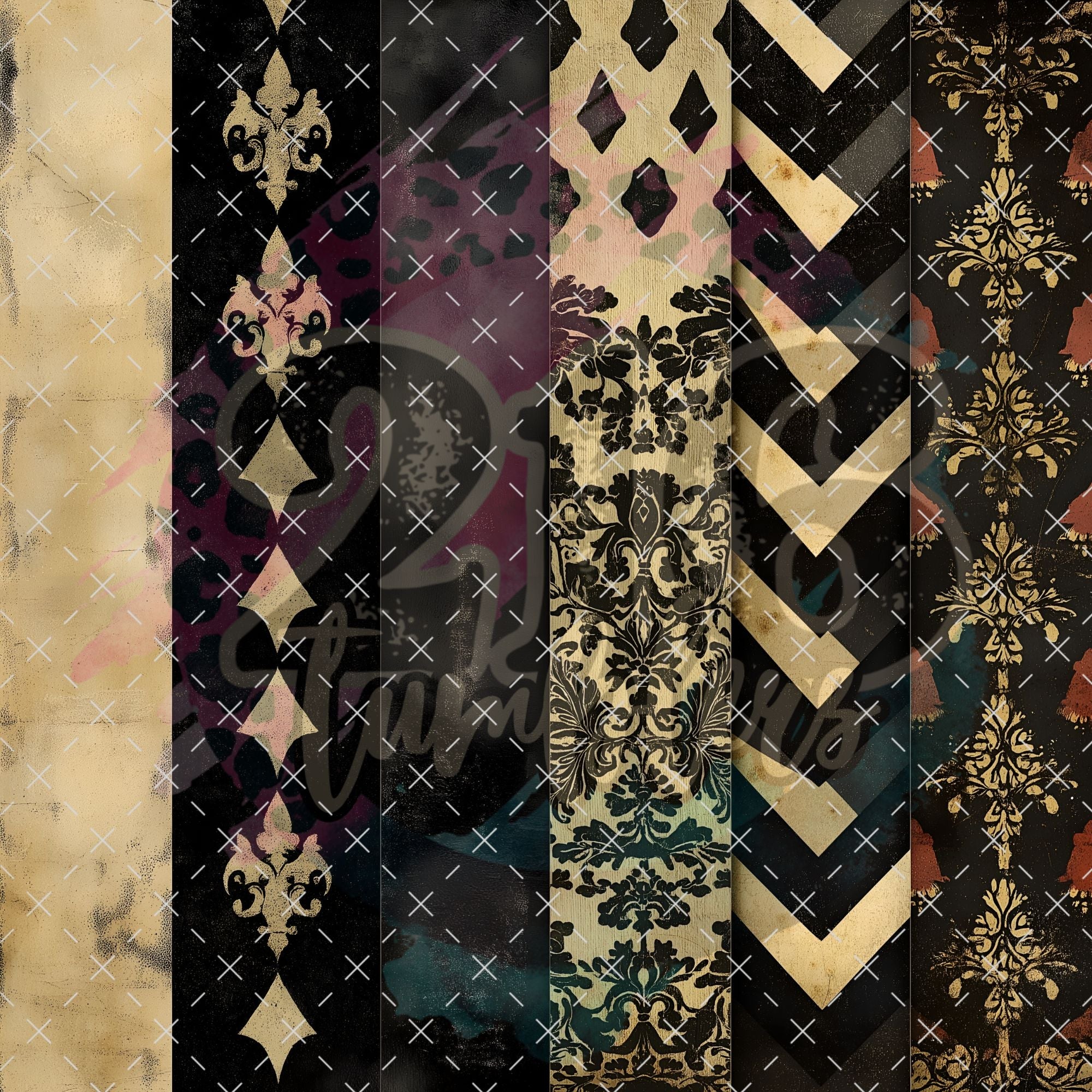 DARK ELEGANCE 1 - 216 Tumblers