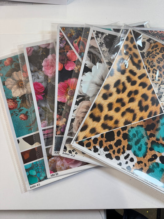 EXTRA PRINTS - MIXED MEDIA 12X12 PACK OF 5 - 216 Tumblers