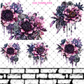 FLOWERS / BRICKS - 216 Tumblers